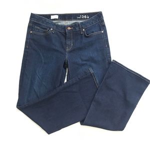 Gap Perfect Boot Jeans Dark Wash 30 Short